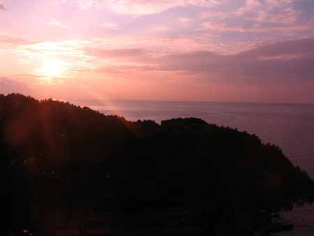 Sonnenaufgang am Montag in Opatija Sonnenaufgang am Montag in Opatija
